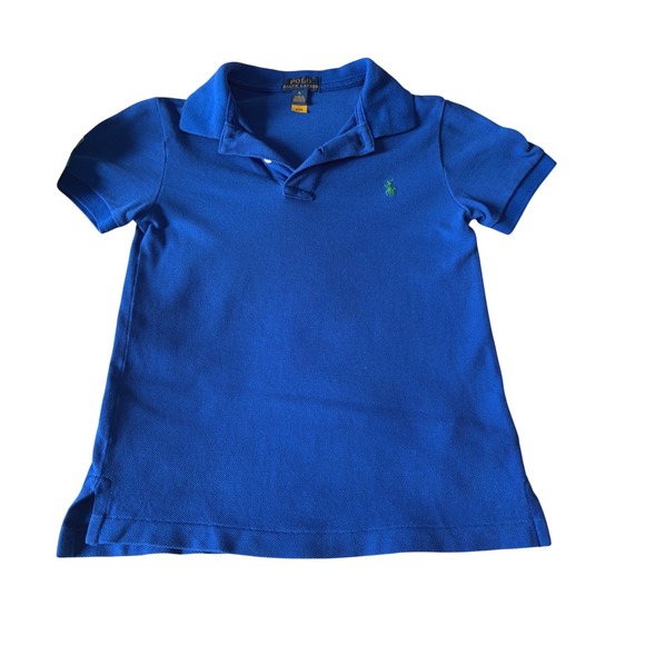 Two Polo Ralph Lauren Little Boys Short Sleeve Polo Shirt Mint Blue Size 5 - Picture 5 of 9